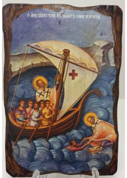 Saint Nicholas - Saving the people in sea