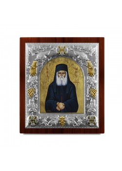 Silver Icon - Saint Paisios