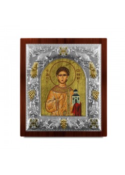 Silver Icon - Saint Stefanos