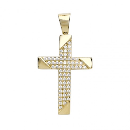 Γυναικείος χρυσός σταυρός 4108.23510188