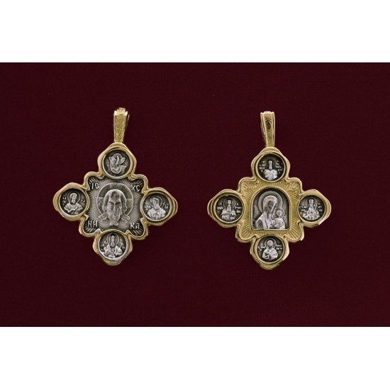 Ασημένιος σταυρός 9124-Χ