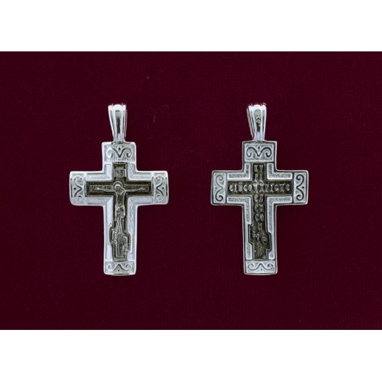 Ασημένιος σταυρός 9250-A
