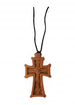 Handmade wooden neck Cross
