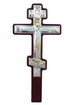 Silver plated cross