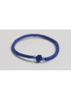 Κομποσχοίνι κερωμένο - Μπλε