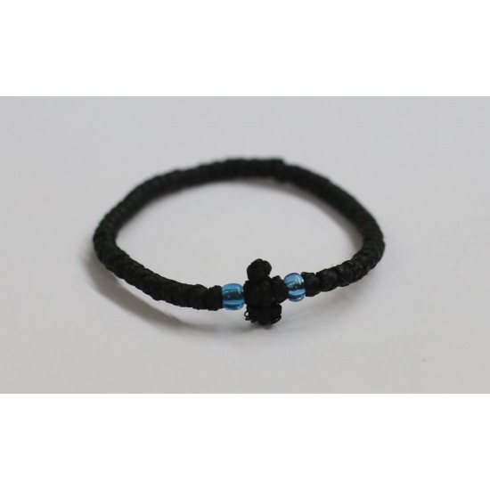 Κομποσχοίνι κερωμένο - Μαύρο