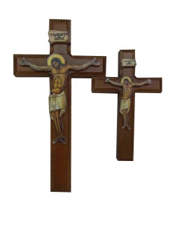 Wooden wall cross