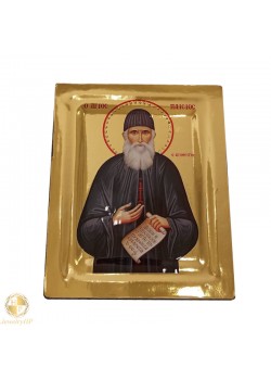 Father Paisios - Polished icon